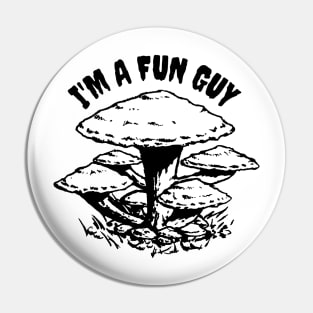 Mushroom Pun Pin