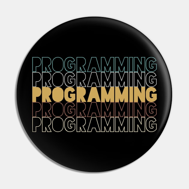 Programming Pin by Hank Hill