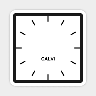 CALVI Time Zone Wall clock Magnet