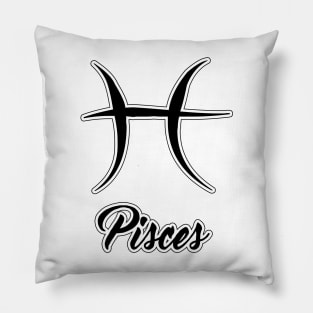 Pisces Zodiac Design Pillow