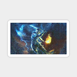 Risen Game Starry Night Magnet