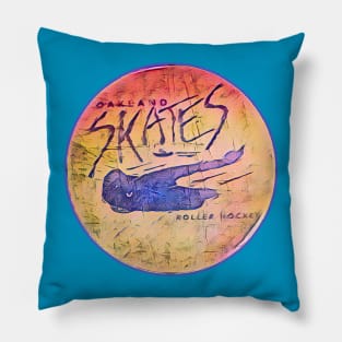 Oakland Skates Roller Hockey Pillow