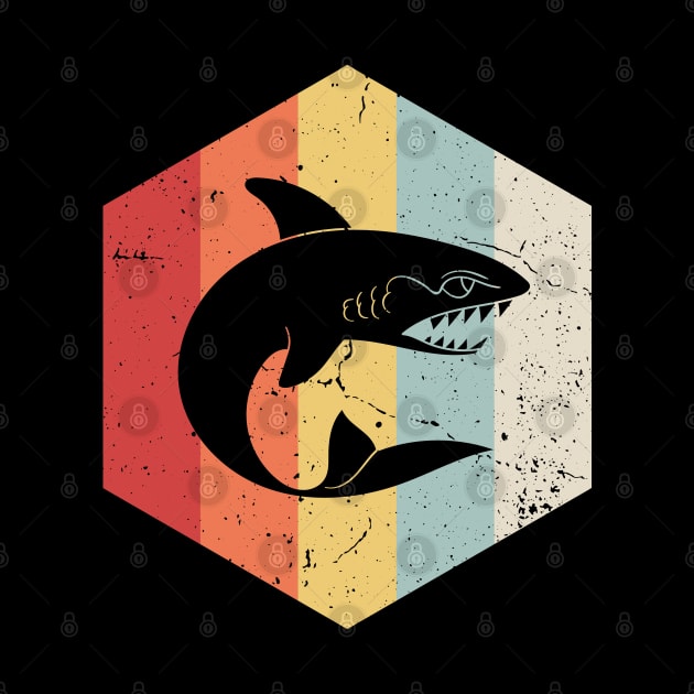 Hungry Shark Retro Vintage by Daytone