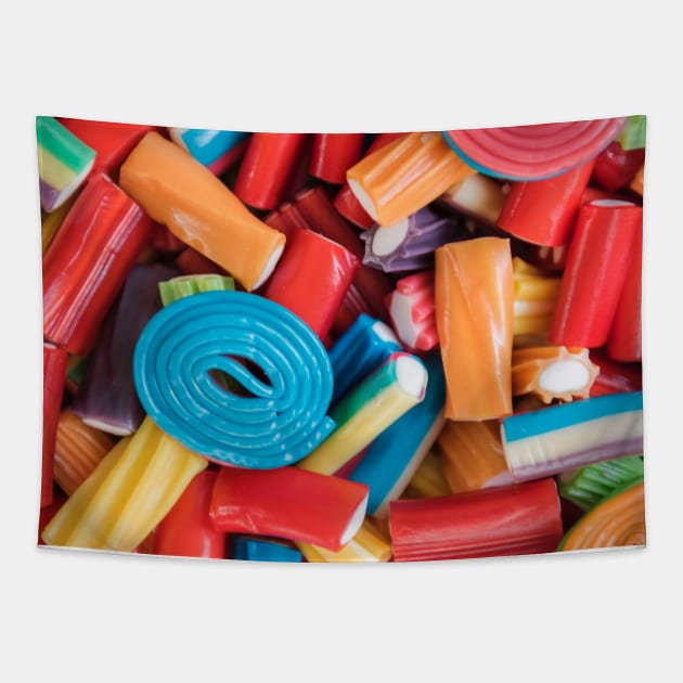 Colorful Candy Tapestry by NewburyBoutique