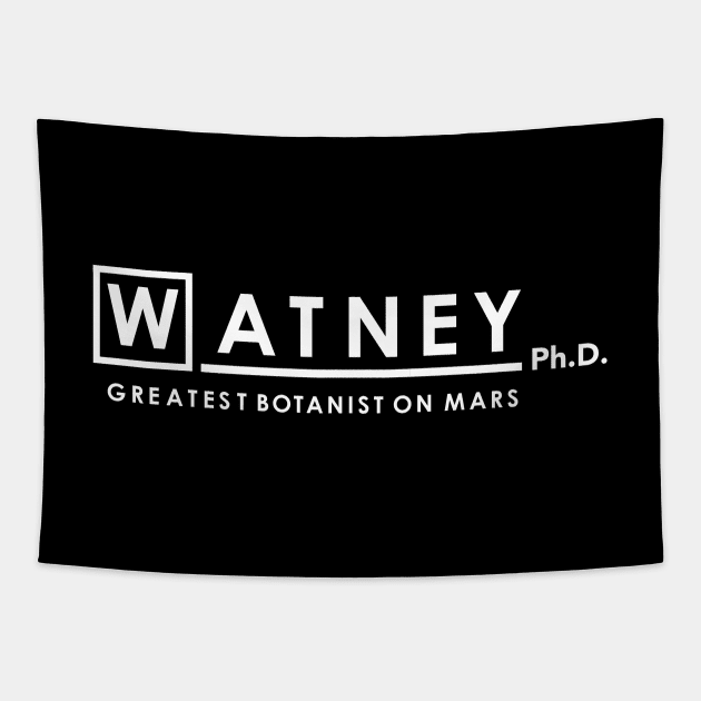 Watney Ph.D. Tapestry by fishbiscuit