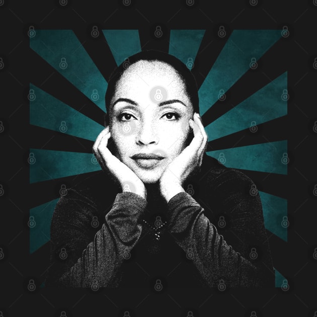 Sade Adu II Retro Pixel II 70s by Simple Craft Shop