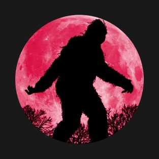 BigFoot Red Moon T-Shirt