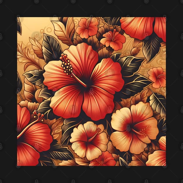 Hibiscus by Jenni Arts