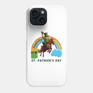 Shamrockin' & Rollin': A Lively St. Patrick's Day Festivity Phone Case