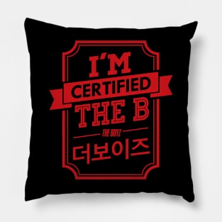 Certified THE BOYZ The B Pillow