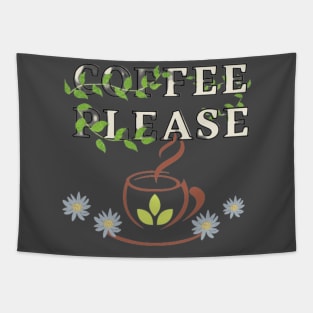 Coffee invitation Tapestry