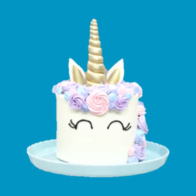 Unicorn Cake by furrymarshmallow