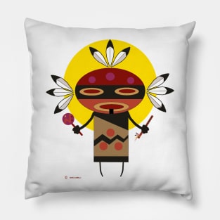 Native Musician Pillow