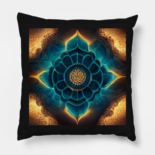 Flower lotus Mandala pattern Pillow