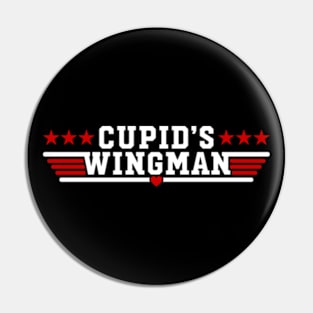 Cupid's Wingman Pin