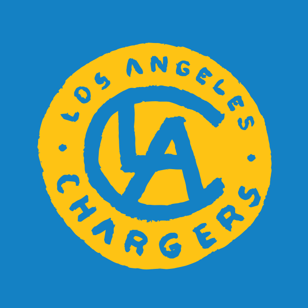 Los Angeles Chargeeees 05 by Very Simple Graph