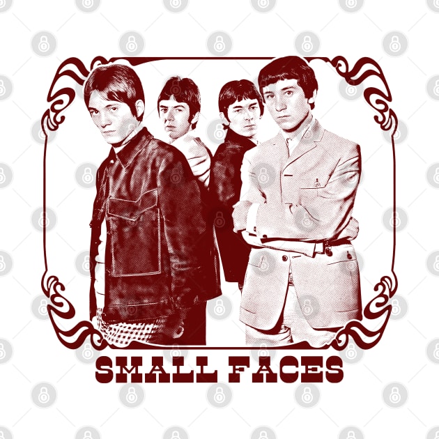 Small Faces / Original Retro Fan Design by DankFutura