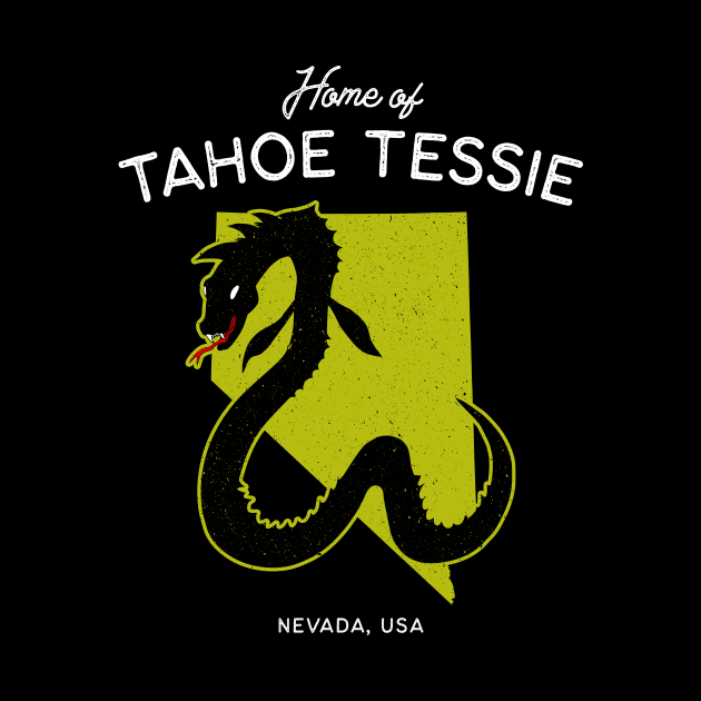 Home of Tahoe Tessie - Nevada USA Cryptid Lake Monster by Strangeology