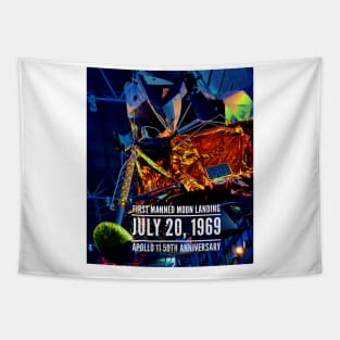 Apollo 11 50th Anniversary Tapestry