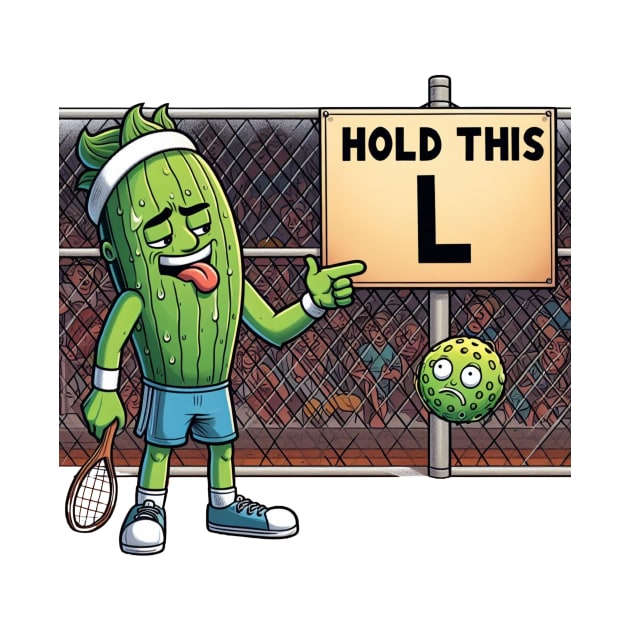 Pickleball (Tennis) Hold this L Slang by Battlefoxx Living Earth