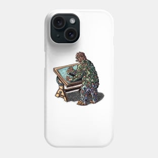 Designing Man Made of Many Workers Phone Case