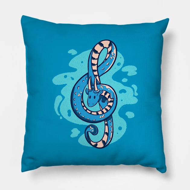 Dragon Song Magic by Tobe Fonseca Pillow by Tobe_Fonseca