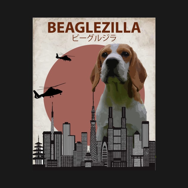 Beaglezilla - Giant Beagle Dog Monster by Animalzilla