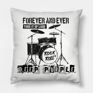 deep purple forever Pillow