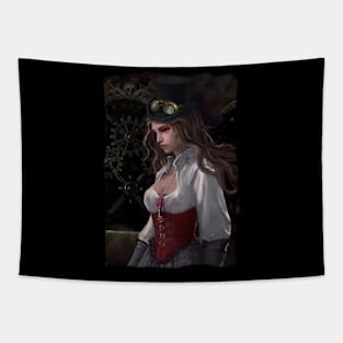 Vampire steampunk Tapestry