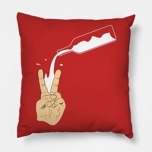 peace and vote white wine drinkers Pillow