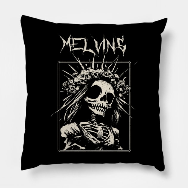 melvins bride on Pillow by hex pixel