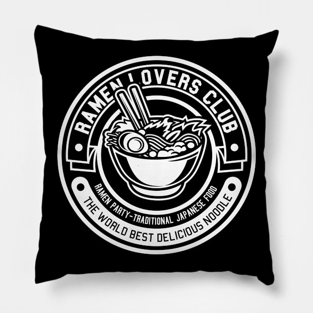 Japan / Japanese - Retro Bowl of Ramen Pillow by Anime Gadgets