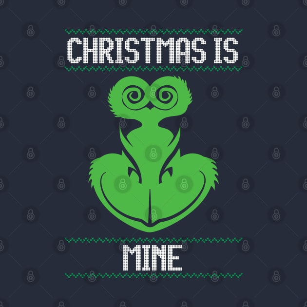 The Grinch Christmas is mine by Mande Art