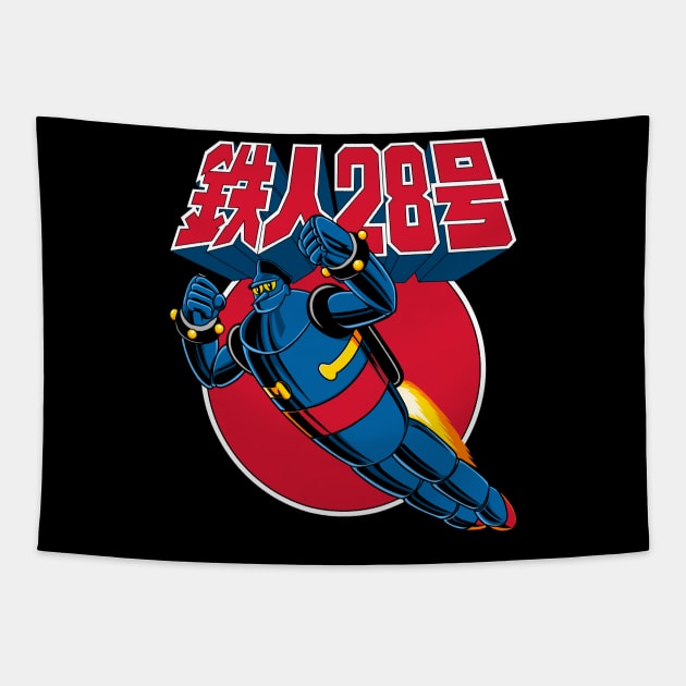 Tetsujin 28 Tapestry by svthyp