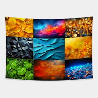 Mosaic luxurious divers backgrounds Tapestry