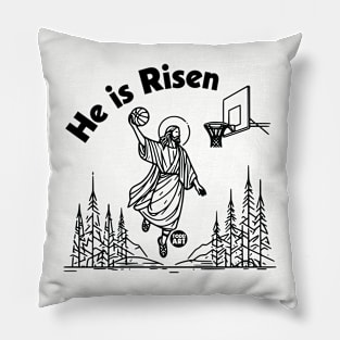 he is risen Pillow