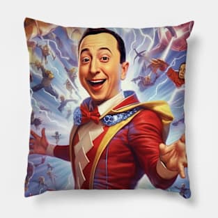 Pee Wee Herman art Pillow