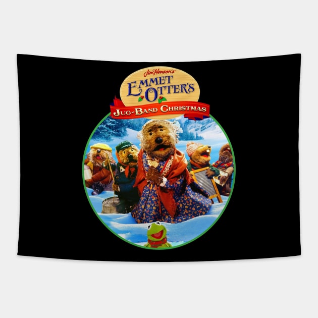 Funny Emmet Otter's Jug Band Christmas Tapestry by kongtala