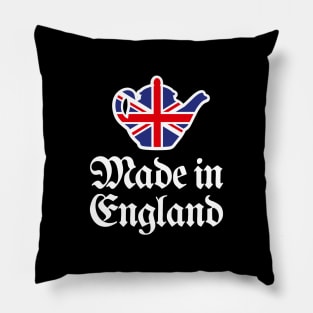 Made in England teapot Great Britain Union Jack Pillow