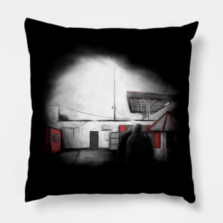 City Calling Stadium Enterance - Longford Town FC League of Ireland Football Artwork Pillow