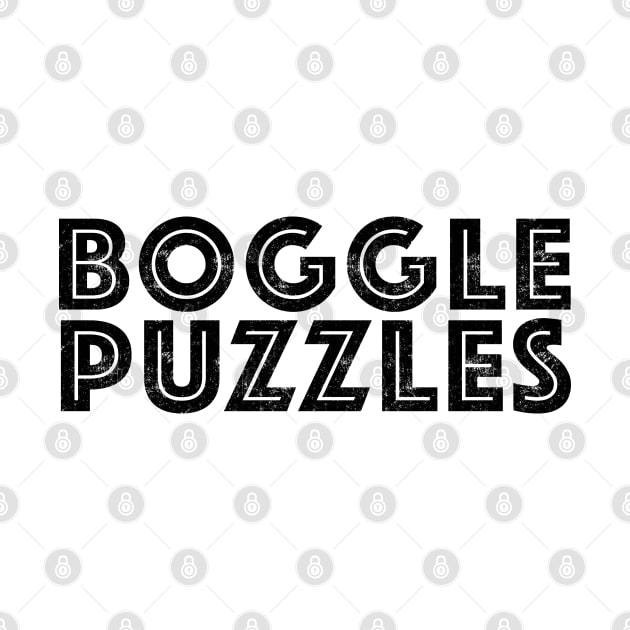 Boggle Puzzle by KMLdesign