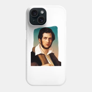 Italian Composer Gaetano Donizetti illustration Phone Case