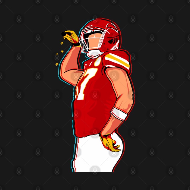 Travis Kelce by Mic jr