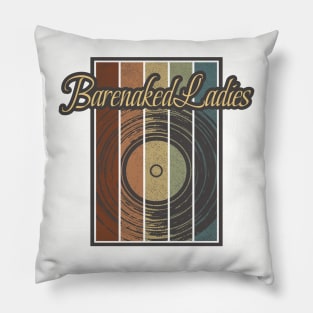 Barenaked Ladies Vynil Silhouette Pillow