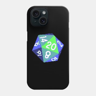 Pixel D20 Dice Phone Case