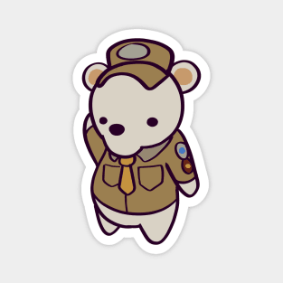 Polar Bear Cub Scout Magnet