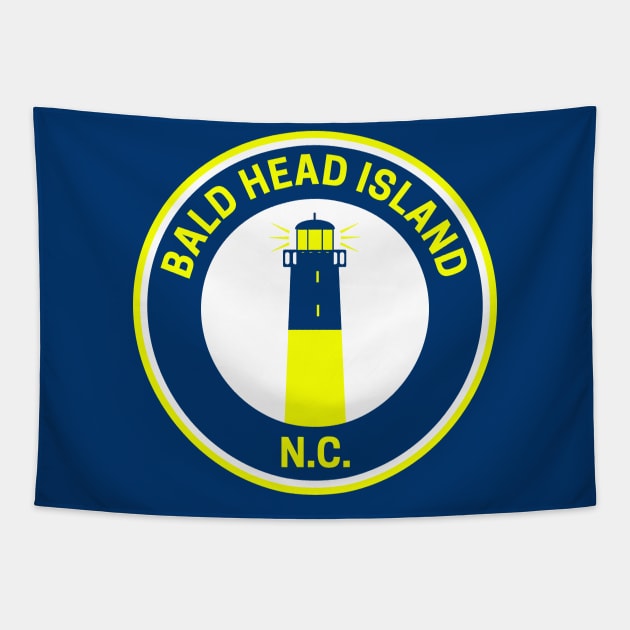 Vintage Bald Head Island North Carolina Tapestry by fearcity