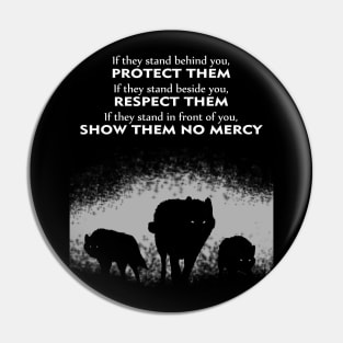 Protect Them - Wolves Pin