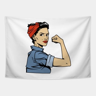 Woman Power Tapestry