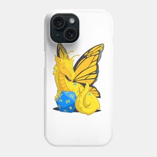 Fairy Dragon d20 Phone Case